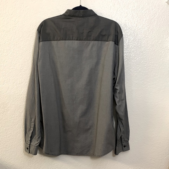 CALVIN KLEIN Color Block, LS  Body Fit, Sz. XL Hide Button Down Shirt/EUC - Picture 12 of 17